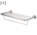 Stainless steel bathroom accesories :: Maxima :: Towell shelf with rail