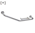Stainless steel bathroom accesories :: Maxima :: Curver bath handle with soap rack