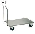 Carts :: Hotel carts :: Stainless steel cases carrier