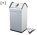 Complements :: Industrial :: White bin 40 l. with tilting head