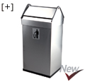 Complements :: Industrial :: Stainless steel bin 40 l. with tilting head